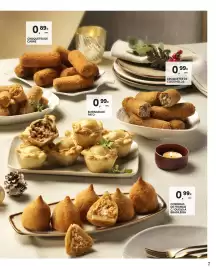 Folheto Continente | O Natal servido ao nosso jeito Página 7: 0,89 UNID. CROQUETES DE CARNE 0.99€ EMPADAS DE PATO UNID