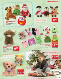 Interspar Flugblatt Seite 11: Plüsch Weihnachtsfiguren €8,99, Little Live Pets Dackel €44,90