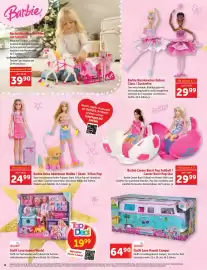 Interspar Flugblatt Seite 12: Barbie Nussknacker Deluxe Clara / Zuckerfee €29,99, Steffi Love Hawaii Camper €64,90
