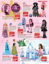Interspar Flugblatt Seite 13: Disney Prinzessin Rapunzel €22,99, Disney Die Eiskönigin - Singende Anna / Singende Elsa €22,99