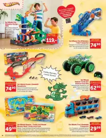 Interspar Flugblatt Seite 22: Hot Wheels Monster - Trucks 1:64 Mutant Monster Duell / Turbo Loop Crash €49,90