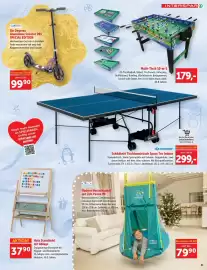 Interspar Flugblatt Seite 41: Holz Standtafel mit Ablage €37,90, Hudora Nestschaukel mit Zelt Pirate 90 €79,90