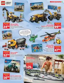 Interspar Flugblatt Seite 43: LEGO City Traktor €16,99, LEGO City 60480 Gelber Baggerlader €24,99