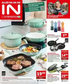 Interspar Flugblatt woche 44 Seite 10: SIMPEX PROFESSIONAL Edelstahl-Pfannen by Didi Maier €14,99