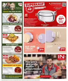Interspar Flugblatt woche 44 Seite 2: Weißweinglas 2-teiliges Set €7,99, Kristallgläser von Spiegelau €7,99
