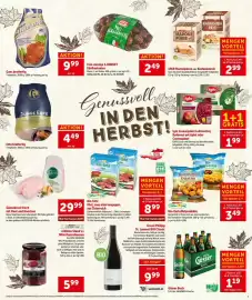 Interspar Flugblatt woche 44 Seite 5: Goldenfood Junge Ente €4,49, Bio-Kartoffel-Kroketten Natur pur €3,49