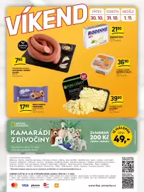 Flop leták týden 44 Strana 12: Kostelecké uzeniny Slovenský točený salám €7,90, Vavřík pařížský salát €36,90