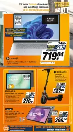 Expert Technomarkt Prospekt Seite 13: SAMSUNG Tablet Galaxy Tab A11+ WiFi €216,00, SEGWAY E-Scooter Ninebot F3 D €527,04