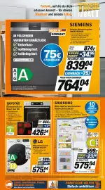 Expert Technomarkt Prospekt Seite 7: Gorenje Einbauherdset Steel Set EX €426,24, LG Waschtrockner W4WR70X6Y €575,04