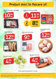 Catalog Supeco săptămâna 44 Pagină 2: Sanatati cárnați măcelărești €12,99, Peneș carne de curcan pentru ciorbă €10,90