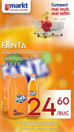 Catalog Remarkt săptămâna 44 Pagină 4: Fanta băutură răcoritoare carbogazoasă €24,60