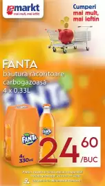 Catalog Remarkt săptămâna 44 Pagină 4: Fanta băutură răcoritoare carbogazoasă €24,60