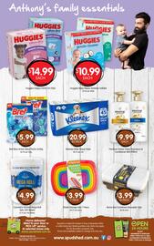 Spudshed catalogue week 44 Page 16: Kleenex Toilet Tissue €20,99, Bref Blue Active Value Packs €5,99