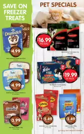 Spudshed catalogue week 44 Page 12: Felix Pouches Varieties €19,99, Peters Drumstick Varieties €4,99