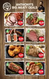 Spudshed catalogue week 44 Page 2: Beef Topside Roast €15,49, Whole Pork Scotch Fillet €12,99