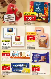 Auchan gazetka tydzień 44 Strona 10: Baryłki Klasyczne Wedel €18,99, Herbatniki w polewie kakaowej €1,99