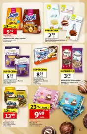 Auchan gazetka tydzień 44 Strona 11: Tabliczka kakaowa lub biała €2,79, Napój czekoladowy Mokate €5,99