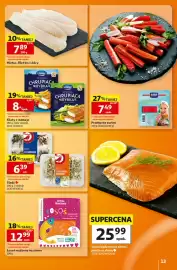 Auchan gazetka tydzień 44 Strona 13: Lisner Chrupiąca Rybka €8,98, Miętus, filet bez skóry €7,89