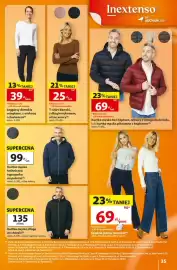 Auchan gazetka tydzień 44 Strona 35: Kurtka męska techniczna typu parka na polarze €99,00