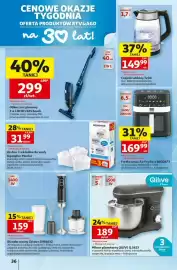 Auchan gazetka tydzień 44 Strona 36: Mikser planetarny QILIVE Q.5623 €189,00, Blender ręczny Zelmer ZHB4632 €159,00