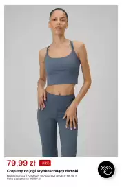 4F gazetka tydzień 44 Strona 5: Crop-top do jogi szybkoschnący damski 4F €79,99