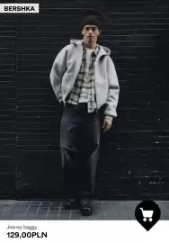 Bershka gazetka tydzień 44 Strona 10: Jeansy baggy Bershka €129,00