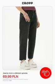 Cropp gazetka tydzień 44 Strona 3: Jeansy mom z efektem sprania Cropp €69,99