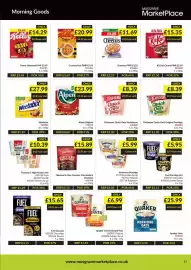Musgrave MarketPlace leaflet Page 23: Flahavans Quick Oats Strawberry €8,39, Fuel granola €15,65