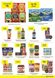 SuperValu leaflet Page 15: Ambrosia devon custard / rice pudding €2,75, Batchelor's Big Super Noodles €1,15