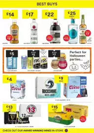 SuperValu leaflet Page 22: The kraken black rum €22,00, Magners Original €15,00