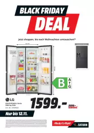 MediaMarkt Prospekt Seite 10: LG GSLE91EVAB L-Serie Side-by-Side €1.599,00