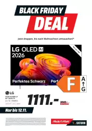 MediaMarkt Prospekt Seite 16: LG OLED 65 B68 LA 65" OLED TV €1.111,00