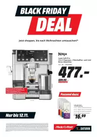 MediaMarkt Prospekt Seite 2: Caffé MOLINARI Kaffeebohnen €16,99