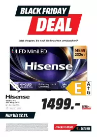 MediaMarkt Prospekt Seite 27: Hisense 100 Q7S Pro 100" 4K QLED TV €1.499,00