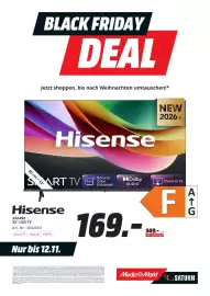 MediaMarkt Prospekt Seite 28: Hisense 32A49S 32" LED TV €169,00