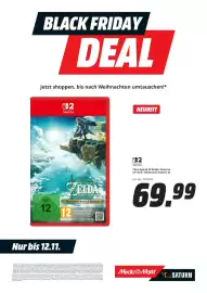 MediaMarkt Prospekt Seite 34: The Legend of Zelda: Ocarina of Time - [Nintendo Switch 2] €69,99