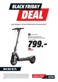 MediaMarkt Prospekt Seite 37: SEGWAY Ninebot MAX G3 D E-Scooter mit Straßenzulassung €799,00