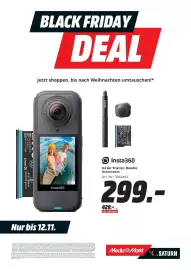 MediaMarkt Prospekt Seite 38: Insta360 X4 Air Starter-Bundle Actioncam €299,00