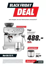 MediaMarkt Prospekt Seite 4: SAGE the Knock Box Kaffeesatz-Behälter €34,99