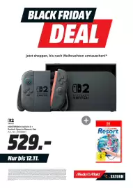 MediaMarkt Prospekt Seite 41: NINTENDO Switch 2 + Switch Sports Resort-Set €529,00