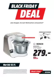 MediaMarkt Prospekt Seite 7: BOSCH Küchenmaschine €279,00