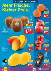 Netto Marken-Discount Prospekt woche 45 Seite 10: Zespri Kiwi grün €1,35, Avocado €3,50