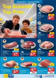 Netto Marken-Discount Prospekt woche 45 Seite 16: GUT PONHOLZ Beinscheiben vom Rind €6,99, Schaufelstück vom Jungbullen €1,29