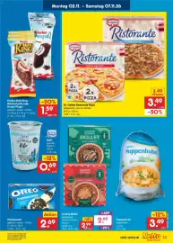 Netto Marken-Discount Prospekt woche 45 Seite 21: Dr. Oetker Ristorante Pizza €3,49
