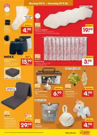 Netto Marken-Discount Prospekt woche 45 Seite 37: DEKOR Bistrovorhang €3,99, DEKOR LED Teelichte €6,99