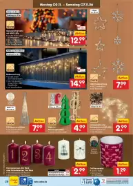 Netto Marken-Discount Prospekt woche 45 Seite 40: DEKOR Lichterkette mit 50 LEDs €2,99
