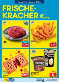 Netto Marken-Discount Prospekt woche 45 Seite 6: GUT PONHOLZ Hackfleisch gemischt €5,49