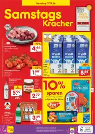 Netto Marken-Discount Prospekt woche 45 Seite 60: Gutes Land H-Voll-milch €8,88, Cocktail Rispentomaten €1,99