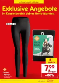 Netto Marken-Discount Prospekt woche 45 Seite 69: Nur die RELAX & GO THERMO LEGGINGS €7,99