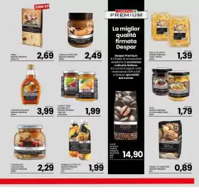 Volantino Despar settimana 43 Pagina 13: Sciroppo d'acero Despar Premium €3,99, Confettura/ Marmellata Despar Premium €1,99